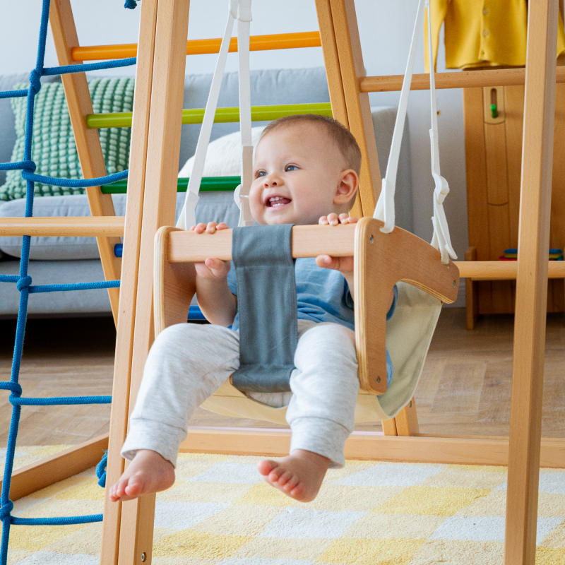 赤ちゃん swing Foldable Toddler Swing & Baby Swing Set | Spruce | Avenlur
