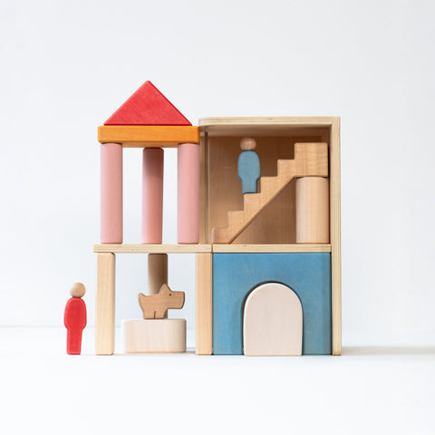 Multi-floor block set