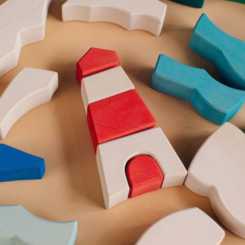 Lighthouse Puzzle Block