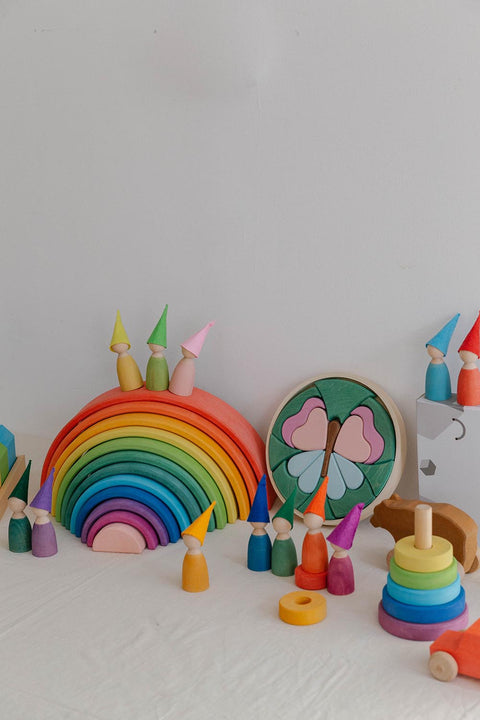 Classic Rainbow stacker Large