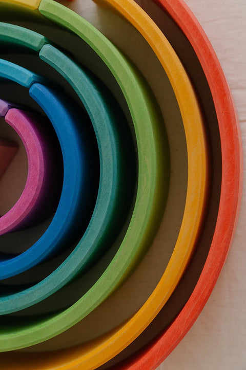 Classic Rainbow stacker Large