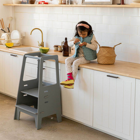 Toddler Tower(Grey)