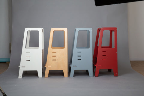 Toddler Tower(White)