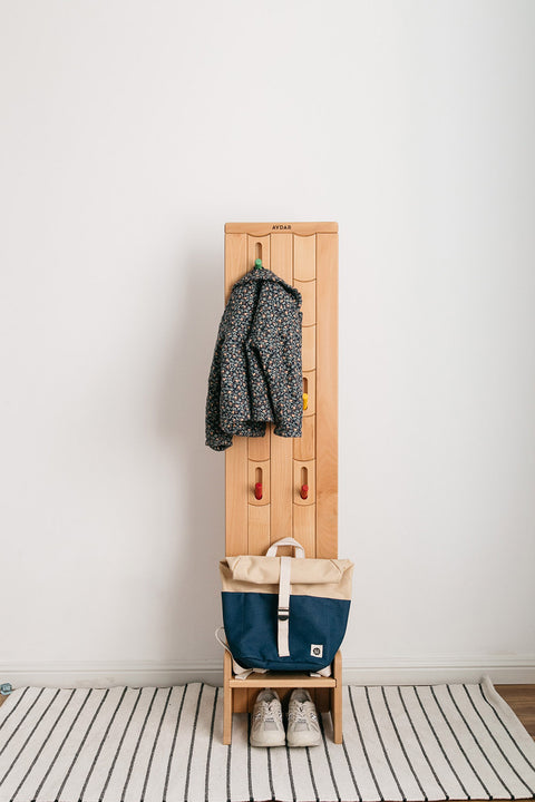Wooden Rainbow Rack