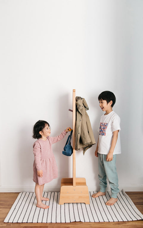 Wooden Rainbow Rack