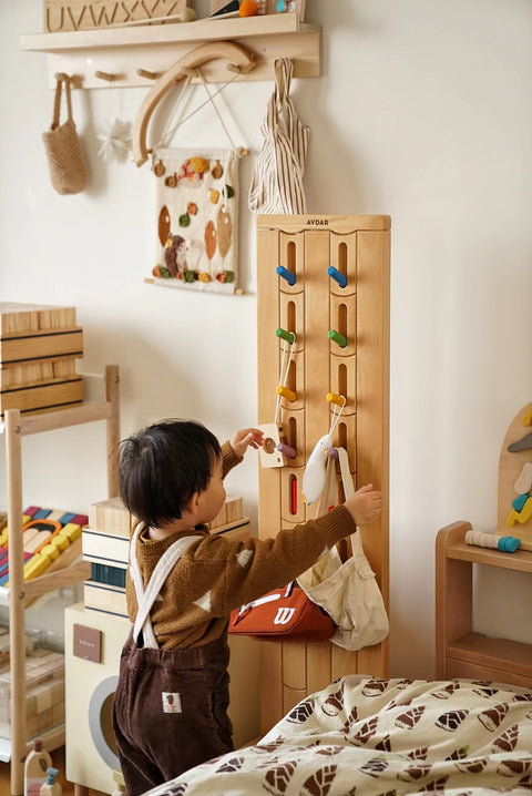 Wooden Rainbow Rack