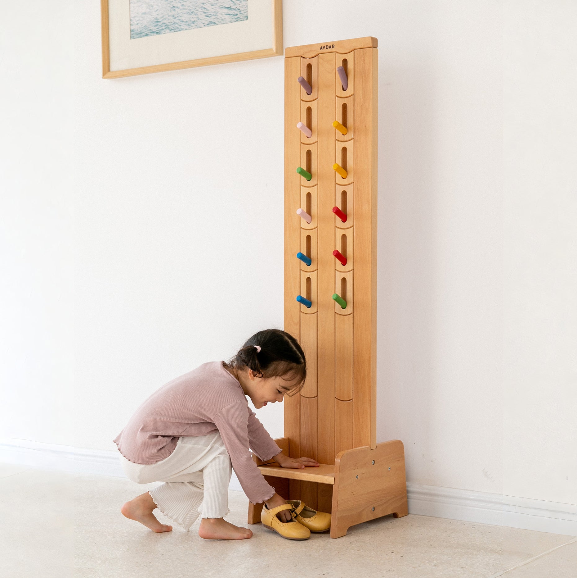 Wooden Rainbow Rack – AVDAR