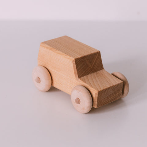 Small Wooden Jeep