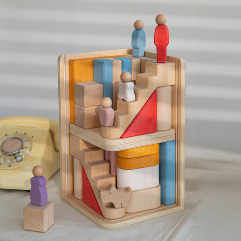 Multi-floor block set