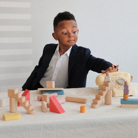 Multi-floor block set