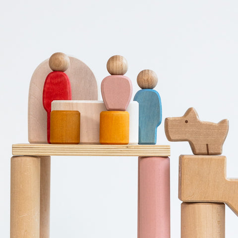 Multi-floor block set