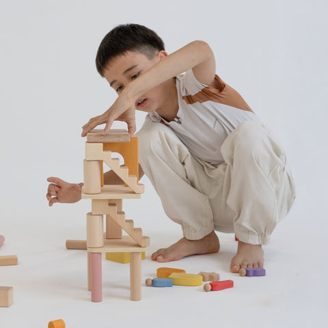 Multi-floor block set