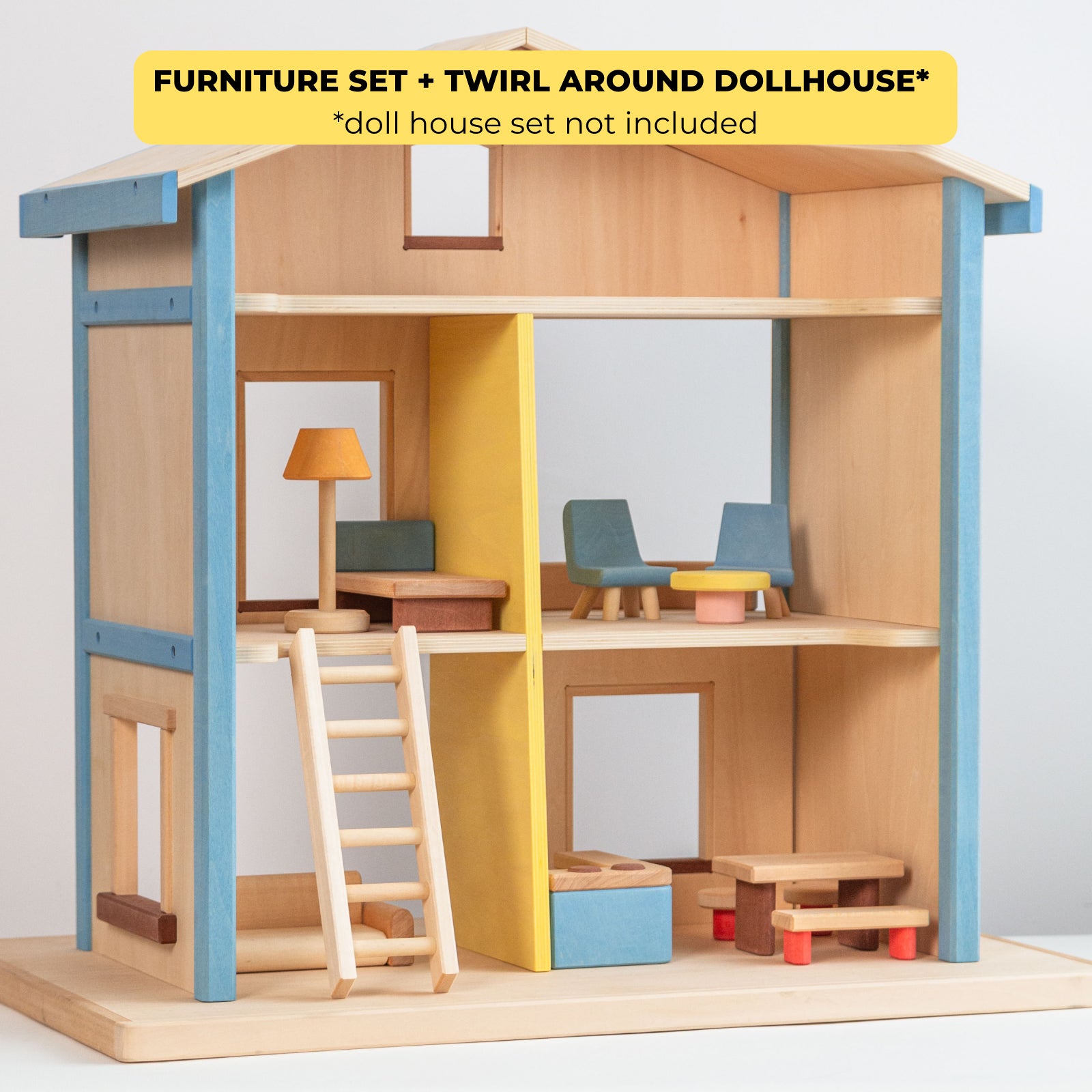 Dollhouse wooden furniture set – AVDAR