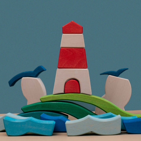 Lighthouse Puzzle Block