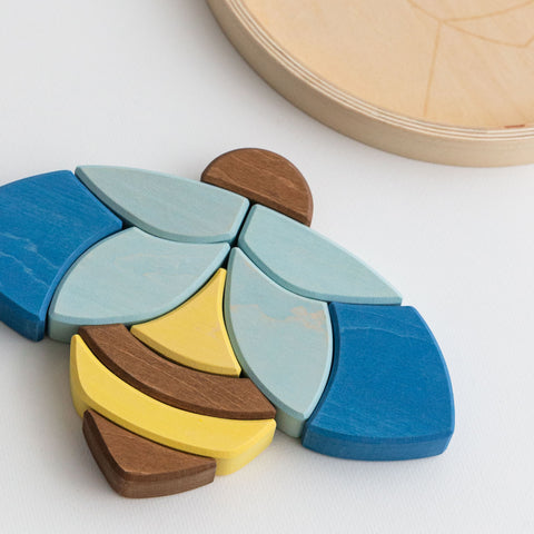 Bee Puzzle Block