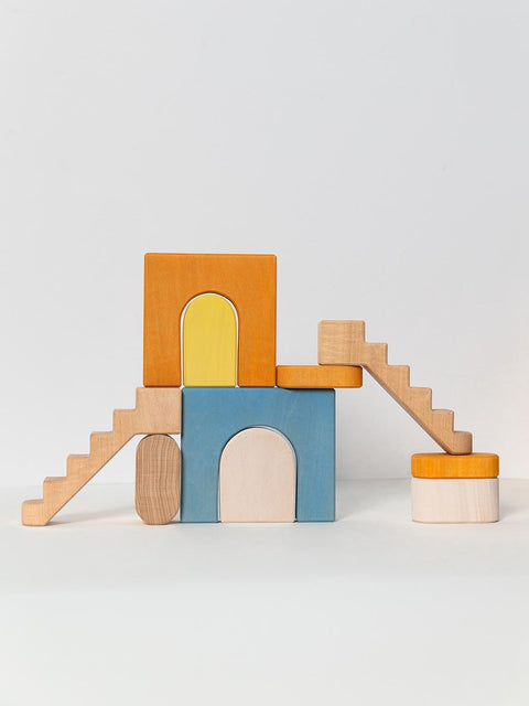 Multi-floor block set