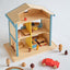 Dollhouse wooden furniture set