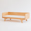 A beige Hug Hug Bed 90x200 cm