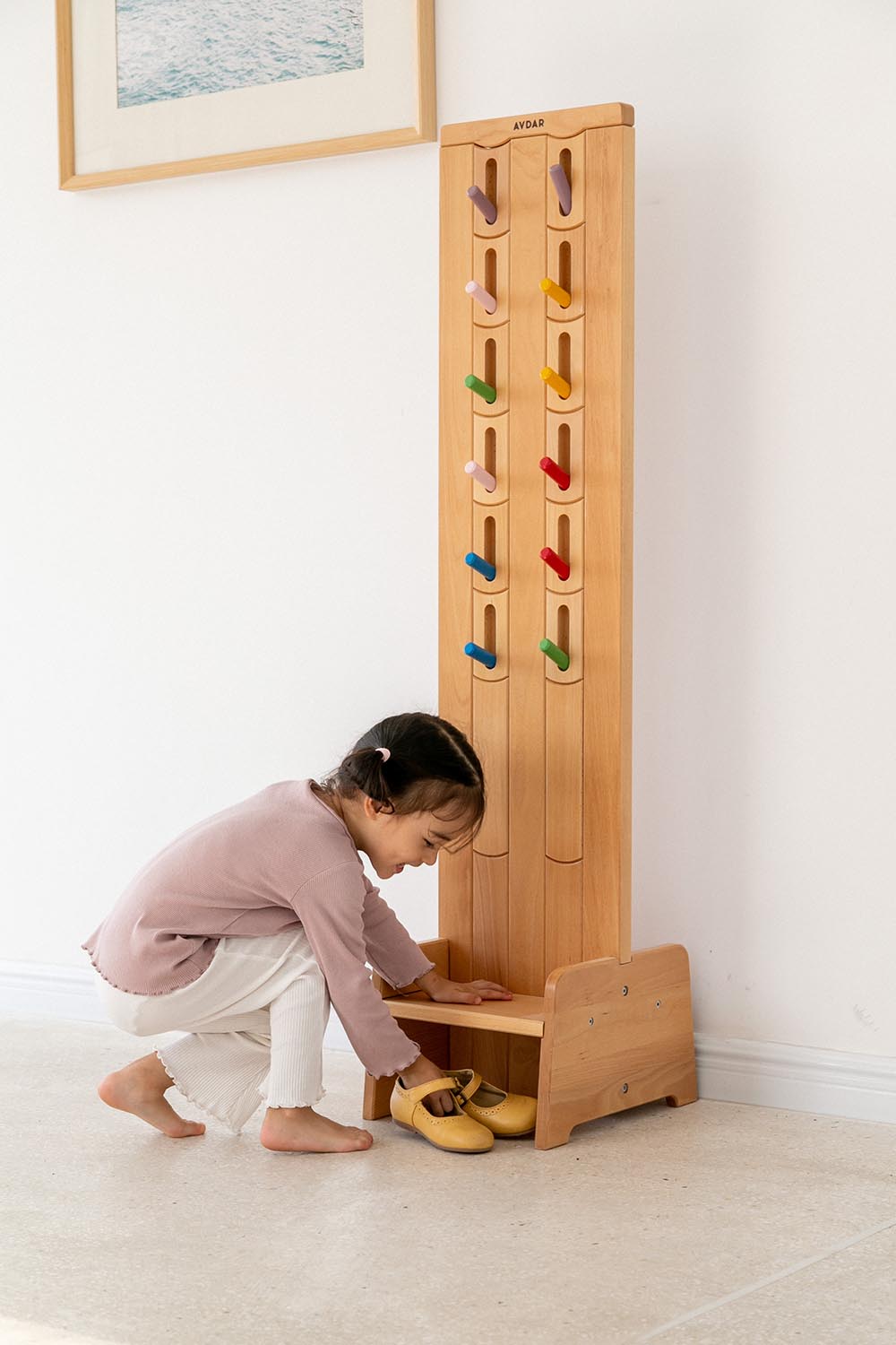 Wooden Rainbow Rack – AVDAR